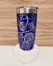 Laser Engraved Knitting Pattern 20 Oz Tumbler